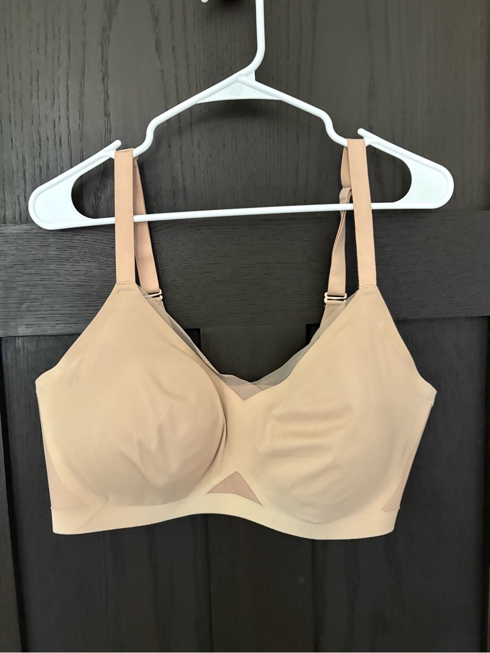 Honeylove liftwear crossover bra in sand